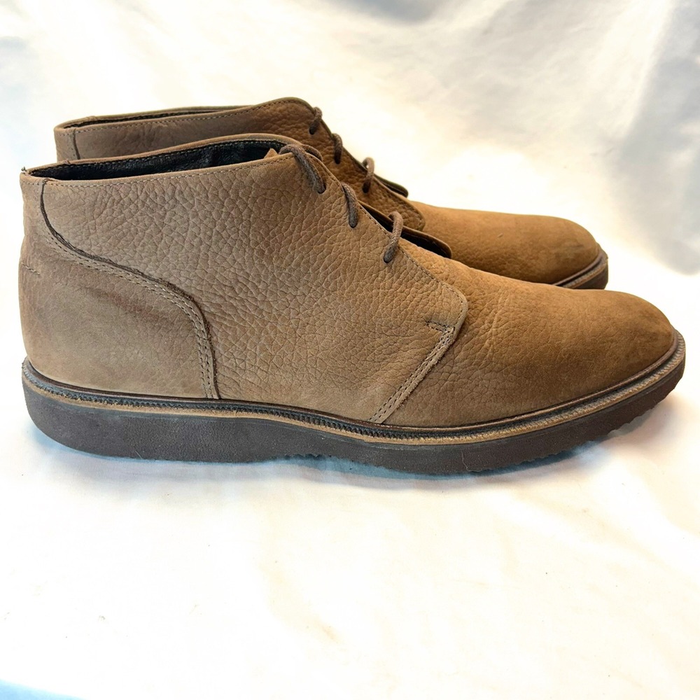 Men's Brown Leather Chukka Boots